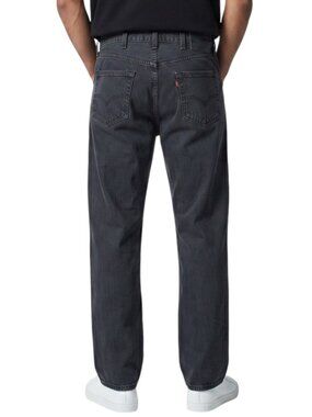 Levis 501 Men's Denim Jeans Size 38x30 Vintage Black Wash Button Fly